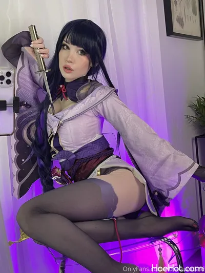 Nora Fawn - Raiden Shogun nude cosplay leaked 531066