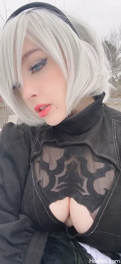 Junkenstein - Snow 2B nude cosplay leaked 471442