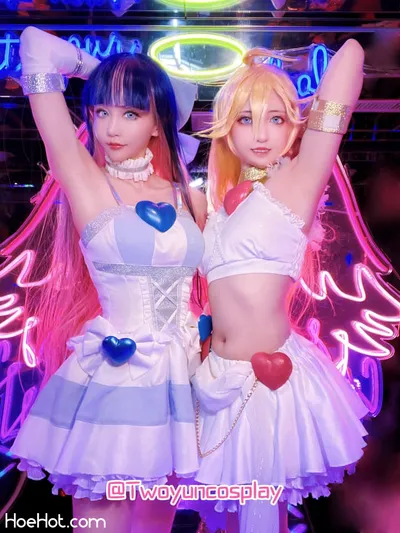 Twoyun - Panty &amp; Stocking nude cosplay leaked 306114