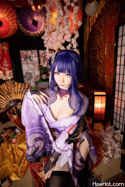 Atsuki - RaidenShogun nude cosplay leaked 422344