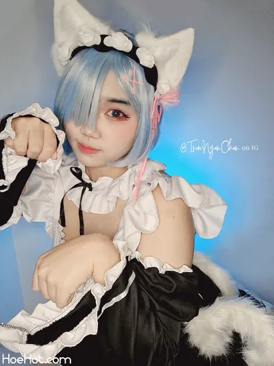 Tsunnyanchan - Rem nude cosplay leaked 48223