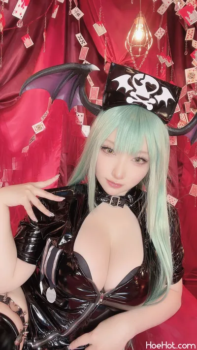 Saku - Morrigan nude cosplay leaked 251631