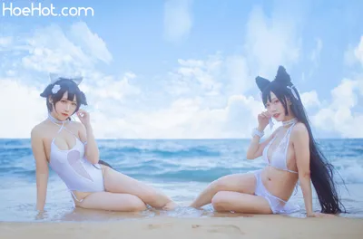 抖娘利世 - Atago &amp; Takao nude cosplay leaked 434953