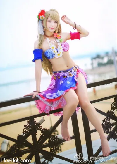 HaoGe - Kotori bikini nude cosplay leaked 104204