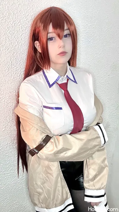 Makise Kurisu (By upminaa) nude cosplay leaked 33981