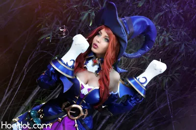 Shermie - Bewitching Miss Fortune nude cosplay leaked 482562