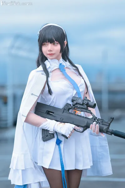 GirlsFrontline Cosplay type 95 nude cosplay leaked 25019