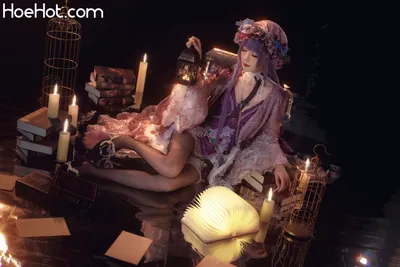 Miyinyin - Patchouli Knowledge nude cosplay leaked 386276