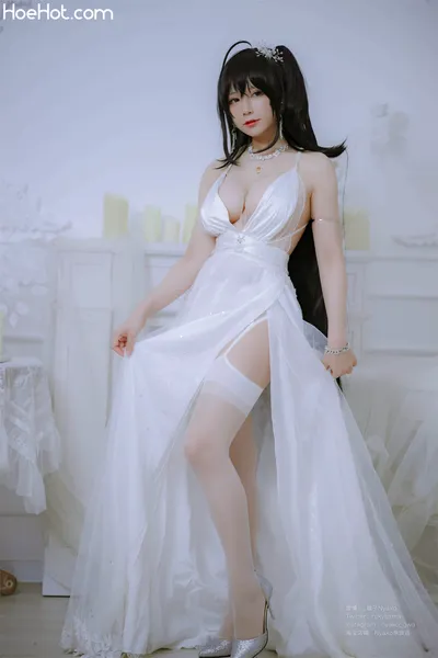 Nyako喵子 大凤纯白婚纱 nude cosplay leaked 384972