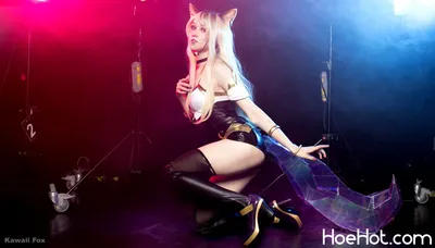 Kawaii Fox - Ahri nude cosplay leaked 164445