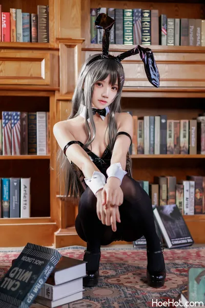 桜桃喵 - 麻衣学姐兔女郎 nude cosplay leaked 534843