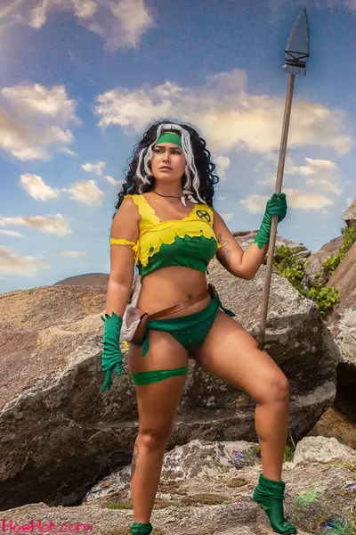 Nay Freitas - Savage Land Rogue (Vampira) nude cosplay leaked 276