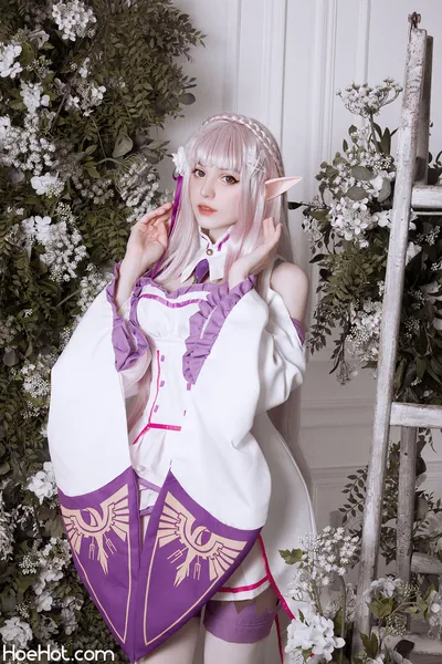 tenletters - Emilia (Re:Zero) nude cosplay leaked 611914