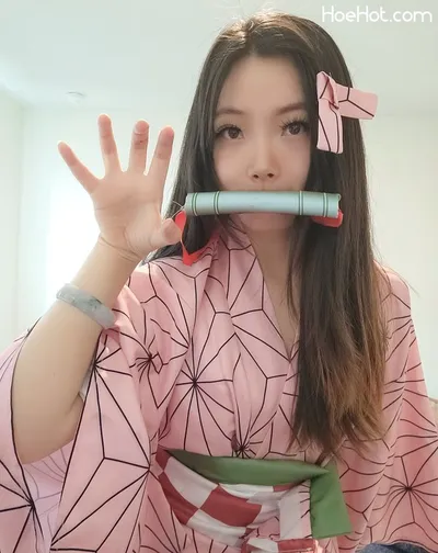 Tingting Berry - Nezuko nude cosplay leaked 282877