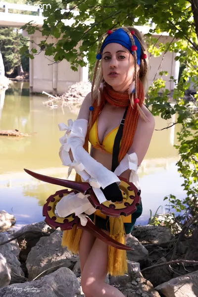 Tiffany Gordon Cosplay - Rikku nude cosplay leaked 539015