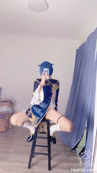 NyaruShiro - XingQiu nude cosplay leaked 405727