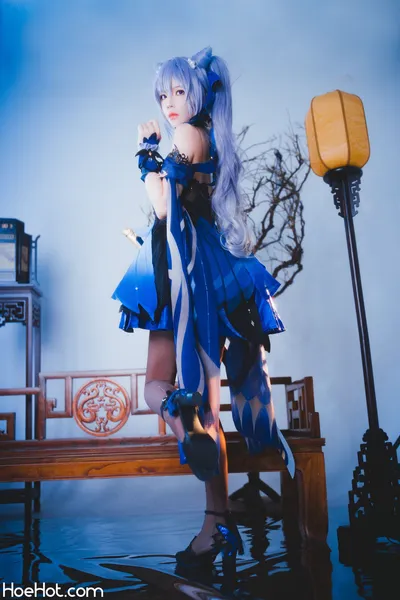 桜桃喵 刻晴 29P nude cosplay leaked 57570