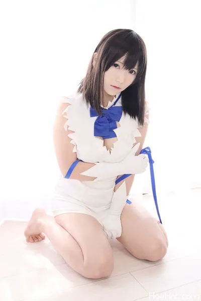 [雪菜] ヘスティアさま nude cosplay leaked 444479