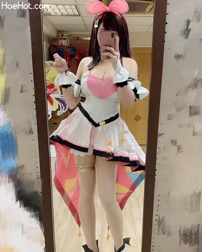 Nickycoser - Kizuna Ai nude cosplay leaked 456650