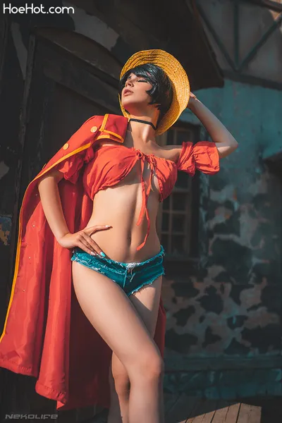 Oichi -  Luffy nude cosplay leaked 508682