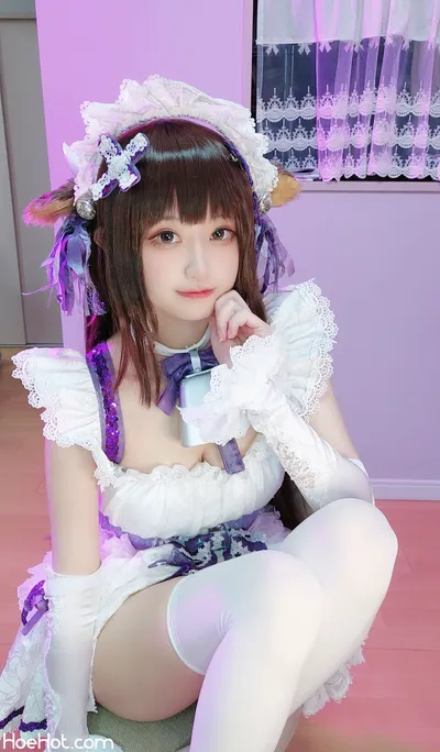 [千阳] 樫野メイド💜 nude cosplay leaked 356109