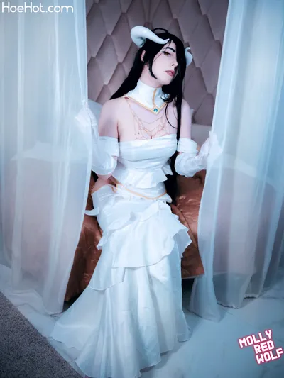 MollyRedWolf Albedo cosplay nude cosplay leaked 253504