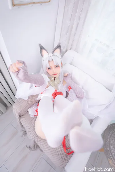 神楽坂真冬 白丝胡桃 （永劫无间） nude cosplay leaked 545972