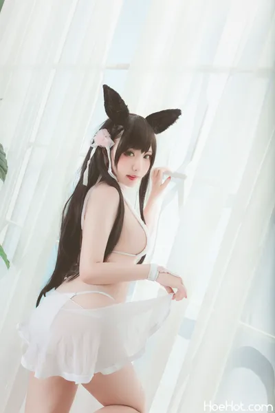 [貓田聖奈奈(桃之啾啾)] 爱宕泳装 盛夏进行曲 nude cosplay leaked 86218