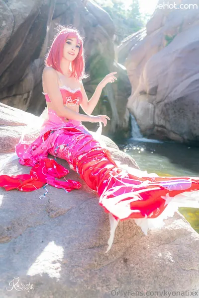 Kyonatix - Mermaid Maki nude cosplay leaked 83057