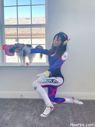 Tingting Berry - D.Va nude cosplay leaked 290896