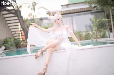 【花柒Hana】NO.06 白金泳装 nude cosplay leaked 613911