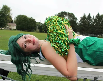 GooeyChewyCosplay - Cheer Izuku nude cosplay leaked 102942