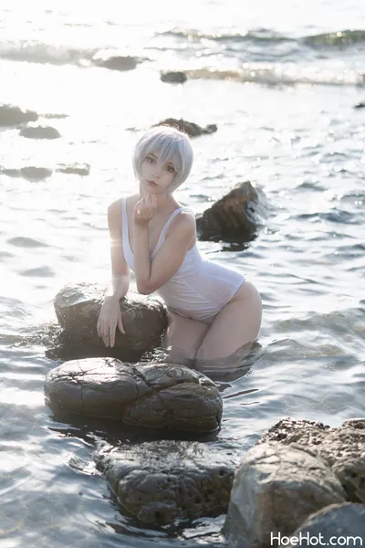 Himeecosplay - Rei Swimsuit nude cosplay leaked 405560