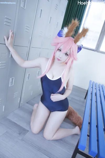 [叫我千寻大人] 玉藻前 死庫水 Tamamo no Mae Swimsuit nude cosplay leaked 393501