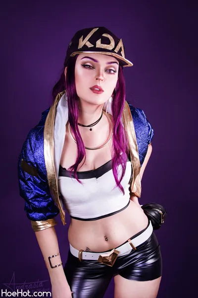 Andrasta - KDA Akali nude cosplay leaked 580845