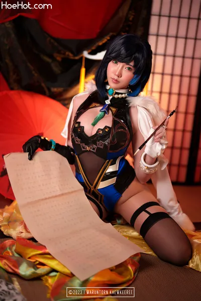 Moiicos43 - Yelan nude cosplay leaked 300527