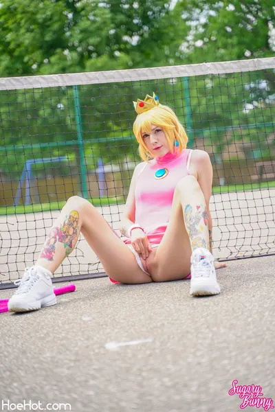 SugaryBunny - Peach Tennis nude cosplay leaked 525086