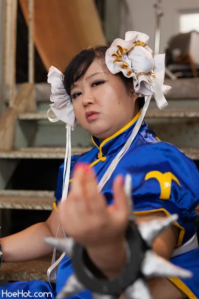 (渡辺さくらん) FIGHT FAT LADY (Sakuran Watanabe) (Mai Shiranui - Fatal Fury) (Chun-Li - Street Fighter) nude cosplay leaked 363733