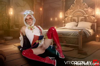 [VRCosplayX] Katie Kush as Purah nude cosplay leaked 110505