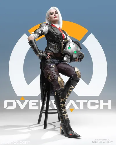 Vixena Siren[Overwatch - Ashe] nude cosplay leaked 419329