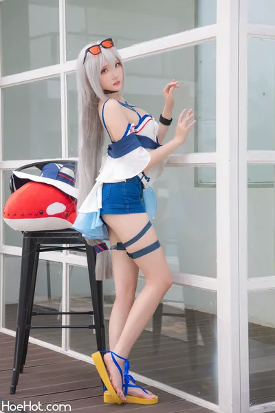 瓜希酱 - Skadi Waverider (Arknights) nude cosplay leaked 325990