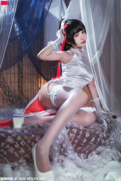 [喵糖映画] HML.015 高雄银红旗袍 nude cosplay leaked 8241