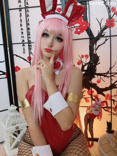 Shizu - Bunny Zero Two nude cosplay leaked 387966