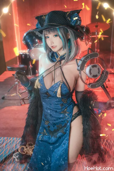 仙九Airi  -  柴郡旗袍 nude cosplay leaked 523434