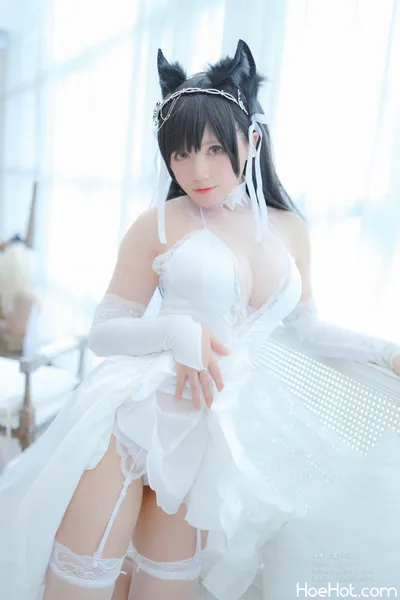 Nyako喵子 爱宕婚纱 nude cosplay leaked 400112