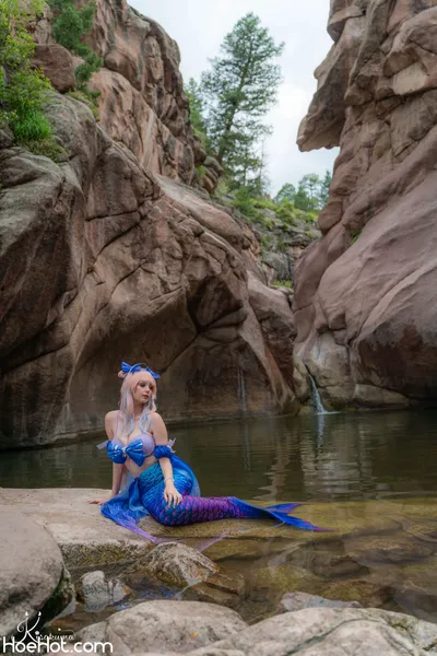 [Kisakuma] Mermaid Kokomi - Genshin Impact nude cosplay leaked 81915