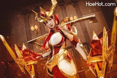 Arena of Valor Cosplay Marja Divine Fire Crystal nude cosplay leaked 382196