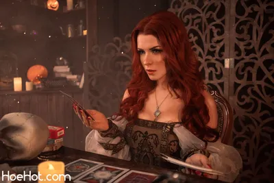 Irina Meier - Yennefer + Triss nude cosplay leaked 234062