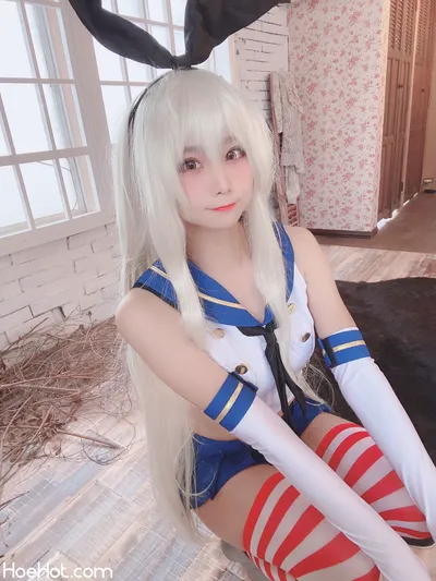 [(・´_ゝ｀)柳丸🍠] 【59枚】撮れたて！島風の装い nude cosplay leaked 492478