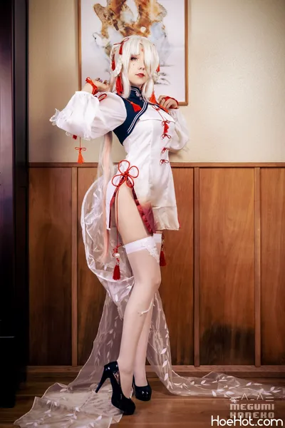 Megumi Koneko - Shiranui Qipao nude cosplay leaked 378858